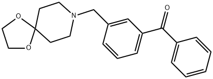 3-[8-(1,4-dioxa-8-azaspiro[4.5]decyl)methyl]benzophenone