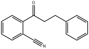 2-(3-苯基丙酰基)苯甲腈 结构式