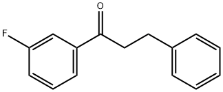 1-(3-氟苯基)-3-苯基丙-1-酮 结构式