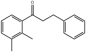 2',3'-DIMETHYL-3-PHENYLPROPIOPHENONE 结构式