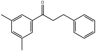 1-(3,5-二甲基苯基)-3-苯基丙烷-1-酮 结构式