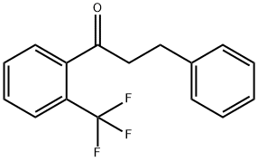 3-PHENYL-2'-TRIFLUOROMETHYLPROPIOPHENONE 结构式