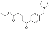 5-(4-((2,5-二氢-1H-吡咯-1-基)甲基)苯基)-5-氧代戊酸乙酯 结构式