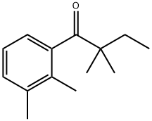 2',2,2,3'-TETRAMETHYLBUTYROPHENONE 结构式