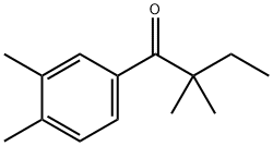 2,2,3',4'-TETRAMETHYLBUTYROPHENONE 结构式