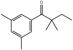 2,2,3',5'-TETRAMETHYLBUTYROPHENONE 结构式