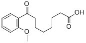 8-(2-METHOXYPHENYL)-8-OXOOCTANOIC ACID 结构式