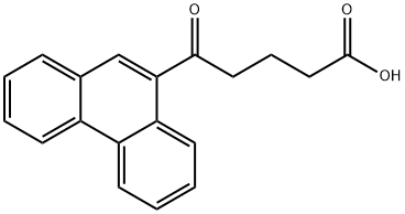 5-OXO-5-(9-PHENANTHRYL)VALERIC ACID 结构式