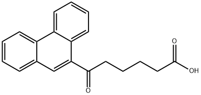 6-OXO-6-(9-PHENANTHRYL)HEXANOIC ACID 结构式