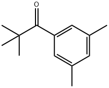 1-(3,5-二甲基苯基)-2,2-二甲基丙-1-酮 结构式