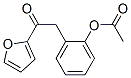 2-ACETOXYBENZYL 2-FURYL KETONE 结构式