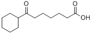 7-CYCLOHEXYL-7-OXOHEPTANOIC ACID 结构式