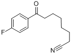 8-(4-FLUOROPHENYL)-8-OXOOCTANENITRILE 结构式