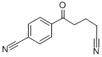 4-(4-氰基丁酰基)苯甲腈 结构式
