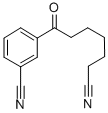 7-(3-CYANOPHENYL)-7-OXOHEPTANENITRILE 结构式