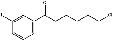 6-氯-1-(3-碘苯基)己-1-酮 结构式