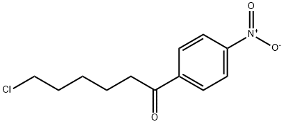 6-氯-1-(4-硝基苯基)己-1-酮 结构式