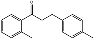 1-(邻甲苯基)-3-(对甲苯基)丙-1-酮 结构式