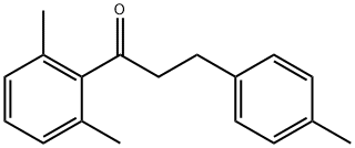 2',6'-DIMETHYL-3-(4-METHYLPHENYL)PROPIOPHENONE 结构式