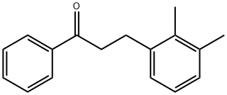 3-(2,3-二甲基苯基)-1-苯基丙-1-酮 结构式