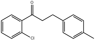 2'-CHLORO-3-(4-METHYLPHENYL)PROPIOPHENONE 结构式