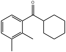 CYCLOHEXYL 2,3-DIMETHYLPHENYL KETONE 结构式