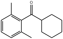 环己基(2,6-二甲基苯基)甲酮 结构式