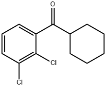 CYCLOHEXYL 2,3-DICHLOROPHENYL KETONE 结构式