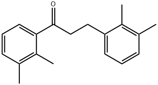 2',3'-DIMETHYL-3-(2,3-DIMETHYLPHENYL)PROPIOPHENONE 结构式