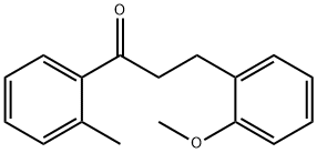 3-(2-METHOXYPHENYL)-2'-METHYLPROPIOPHENONE 结构式