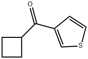 CYCLOBUTYL 3-THIENYL KETONE 结构式