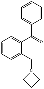 (2-(氮杂环丁烷-1-基甲基)苯基)(苯基)甲酮 结构式