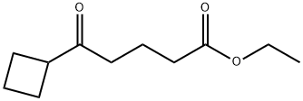 ETHYL 5-CYCLOBUTYL-5-OXOVALERATE 结构式