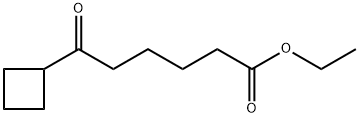 ETHYL 6-CYCLOBUTYL-6-OXOHEXANOATE 结构式