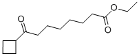 ETHYL 8-CYCLOBUTYL-8-OXOOCTANOATE 结构式