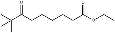 ETHYL 8,8-DIMETHYL-7-OXONONANOATE 结构式