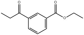 ETHYL 3-PROPIONYLBENZOATE 结构式