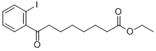 ETHYL 8-(2-IODOPHENYL)-8-OXOOCTANOATE 结构式