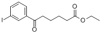 ETHYL 6-(3-IODOPHENYL)-6-OXOHEXANOATE 结构式