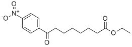 ETHYL 8-(4-NITROPHENYL)-8-OXOOCTANOATE 结构式