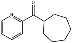 环庚基(吡啶-2-基)甲酮 结构式