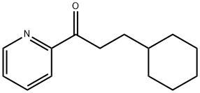 (2-CYCLOHEXYL)ETHYL 2-PYRIDYL KETONE 结构式