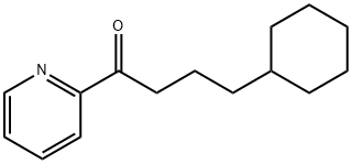 (3-CYCLOHEXYL)PROPYL 2-PYRIDYL KETONE 结构式