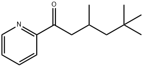 3,5,5-三甲基-1-(吡啶-2-基)己-1-酮 结构式