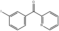 (3-碘苯基)(吡啶-2-基)甲酮 结构式