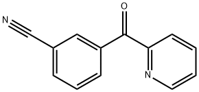 2-(3-CYANOBENZOYL)PYRIDINE 结构式