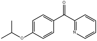 (4-异丙氧基苯基)(吡啶-2-基)甲酮 结构式