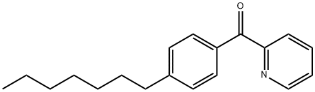 2-(4-HEPTYLBENZOYL)PYRIDINE 结构式
