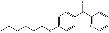 2-(4-HEXYLOXYBENZOYL)PYRIDINE 结构式