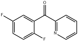 2-(2,5-DIFLUOROBENZOYL)PYRIDINE 结构式